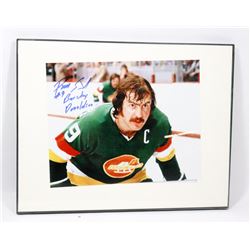 BARCLAY DONALDSON (RON SMITH) SLAPSHOT SIGNED