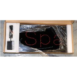 BAILIFF SEIZURE SPA LED SIGN