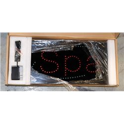 BAILIFF SEIZURE SPA LED SIGN