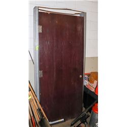 HEAVY DUTY DOOR AND FRAME
