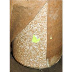 ROLL OF LINO APPROX 10 FT, 6. FT WIDE