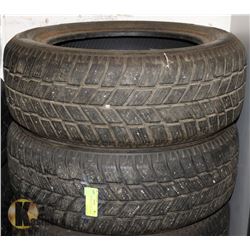 LOT OF 2 WINTER P195/55R15 TIRES.