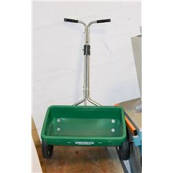 LAWN CRAFTER FERTILIZER SPREADER & 4" WERNER
