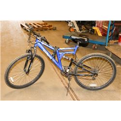 POLICE SEIZURE! MONGOOSE DYNAMIC BLUE BIKE.
