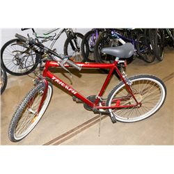 POLICE SEIZURE! TRIUMPH LASER RED BIKE.