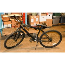 POLICE SEIZURE BLACK 21 SPEED MOUNTAIN BIKE AS IS