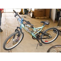 POLICE SEIZURE! RALEIGH TRIUMPH GREEN BIKE.