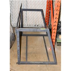 WALL MOUNT SPARE TIRE RACK