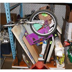 PALLET OF UNCLAIMED MERCHANDISE