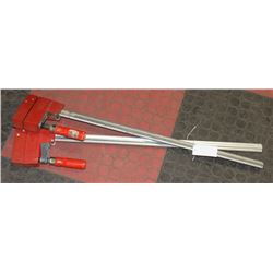 BESSEY CLAMPS 31" LONG.