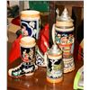 Image 1 : GERMAN BEER STEIN AND BOOT COLLECTION
