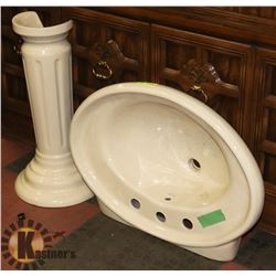 KALLISTA PEDESTAL SINK
