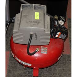 PORTER CABLE COMPRESSOR 6 GAL, 150PSI, 2HP.