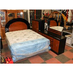 QUEEN HEADBOARD W/MATCHING DRESSER (63"X18"X30"),