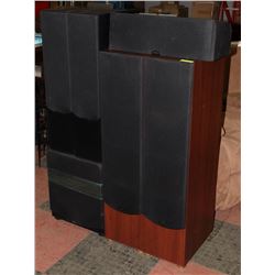 PARADIGM 5 CHANNEL SURROUND SOUND SYSTEM.