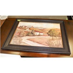 COUNTRY FRAMED PICTURE