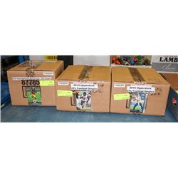3 BOXES OF 2014-16 CFL CARDS