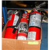 Image 1 : LOT OF CHARGED FIRE EXTINGUISHERS