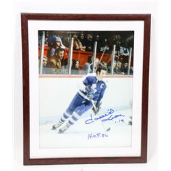 DAVE KEON MAPLE LEAFS SIGNED PHOTO.