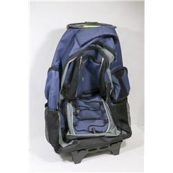BACK PACK CARRY ON LUGGAGE ON WHEELS