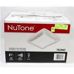 NEW NUTONE VENTILATION FAN WITH LIGHT