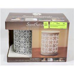 SCENTSATIONALS WAX WARMER AND STARTER KIT
