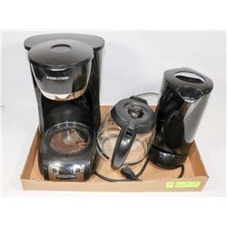 BLACK & DECKER COFFEE MACHINE & SALTON KETTLE