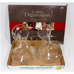 PEUGEOT CONNOISSEUR WINE TASTING AIDS WITH