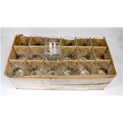 LOT OF 36 CALGARY SADDLE DOME DRINKING GLASSES