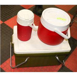 LOT OF 3 COOLERS (COLEMAN & IGLOO)
