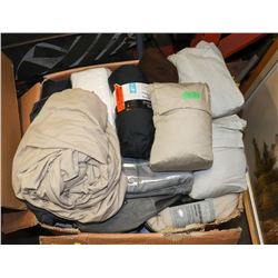 LARGE BOX OF STORE RETURNS, SHELF PULLS AND