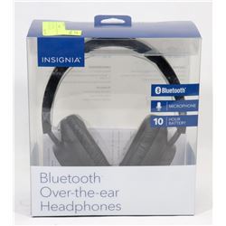 INSIGNIA OVER THE EAR BLUETOOTH HEADPHONES