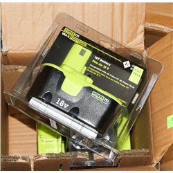 CASE OF 4 NEW POWER IT 18 VOLT POWER TOOL