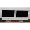 Image 2 : LOT OF 2 WHITE iMAC W/OPERATING SYSTEM INSTALLED