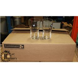 CASE OF 24 NEW BIG ROCK BEER GLASSSES
