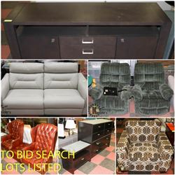 FEATURE LOTS: FURNITURE!