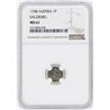 Image 1 : 1748 Austria Pfennig Salzburg Coin NGC MS61