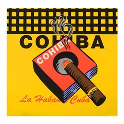 Cohiba by Steve Kaufman (1960-2010)