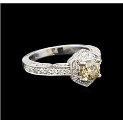 18KT White Gold 1.45 ctw Diamond Ring