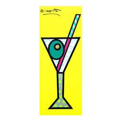 Yellow Martini by Britto, Romero