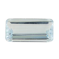 2.21 ct.Natural Emerald Cut Aquamarine