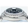 Image 6 : Rolex Ladies Stainless Steel 26MM Black Diamond Lugs Datejust Wristwatch