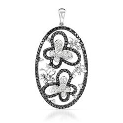 18k Gold 1.5CTW Diamond Pendant, (SI1/G-H)