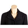 Image 4 : Chanel Navy Blue Tweed Mid-Length Jacket