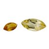 Image 1 : 1.10 ctw.Natural Marquise Cut Citrine Quartz Parcel of Two