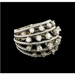 1.02 ctw Diamond Ring - 14KT White Gold