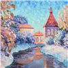 Image 2 : Snow In the Village by Antanenka Original
