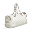 Image 2 : Chanel White Ultimate Soft Leather Sombrero Bowler Bag