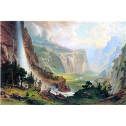 Half Dome in Yosemite by Albert Bierstadt