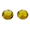 Image 1 : 2.03 ctw.Natural Round Cut Citrine Quartz Parcel of Two